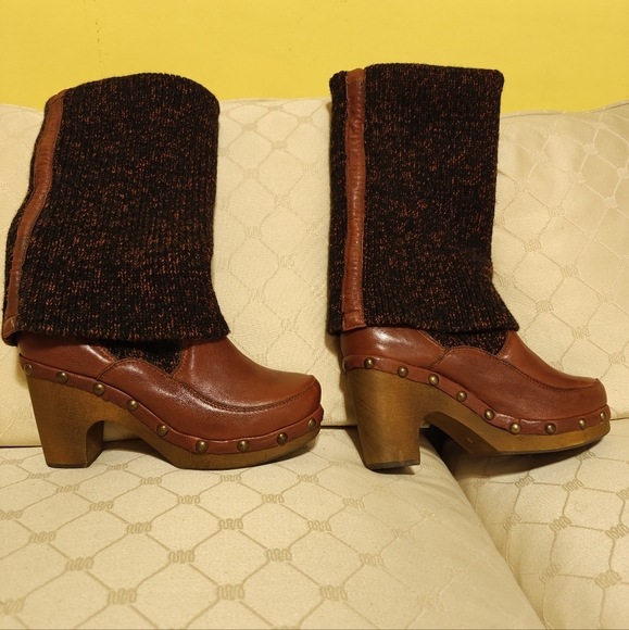 Jeffrey Campbell "WOODIE'S" clogs Sz9 - Picture 1 of 10